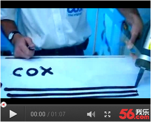 英國COX Airflow3筒裝氣動膠槍現場演示